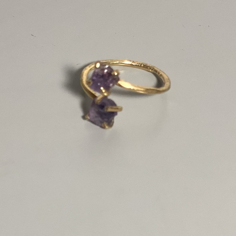 Amethyst ring  made in India ..